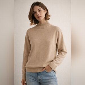 Vintage Milano Design Group Beige Sweater 100% Acrylic Size Medium